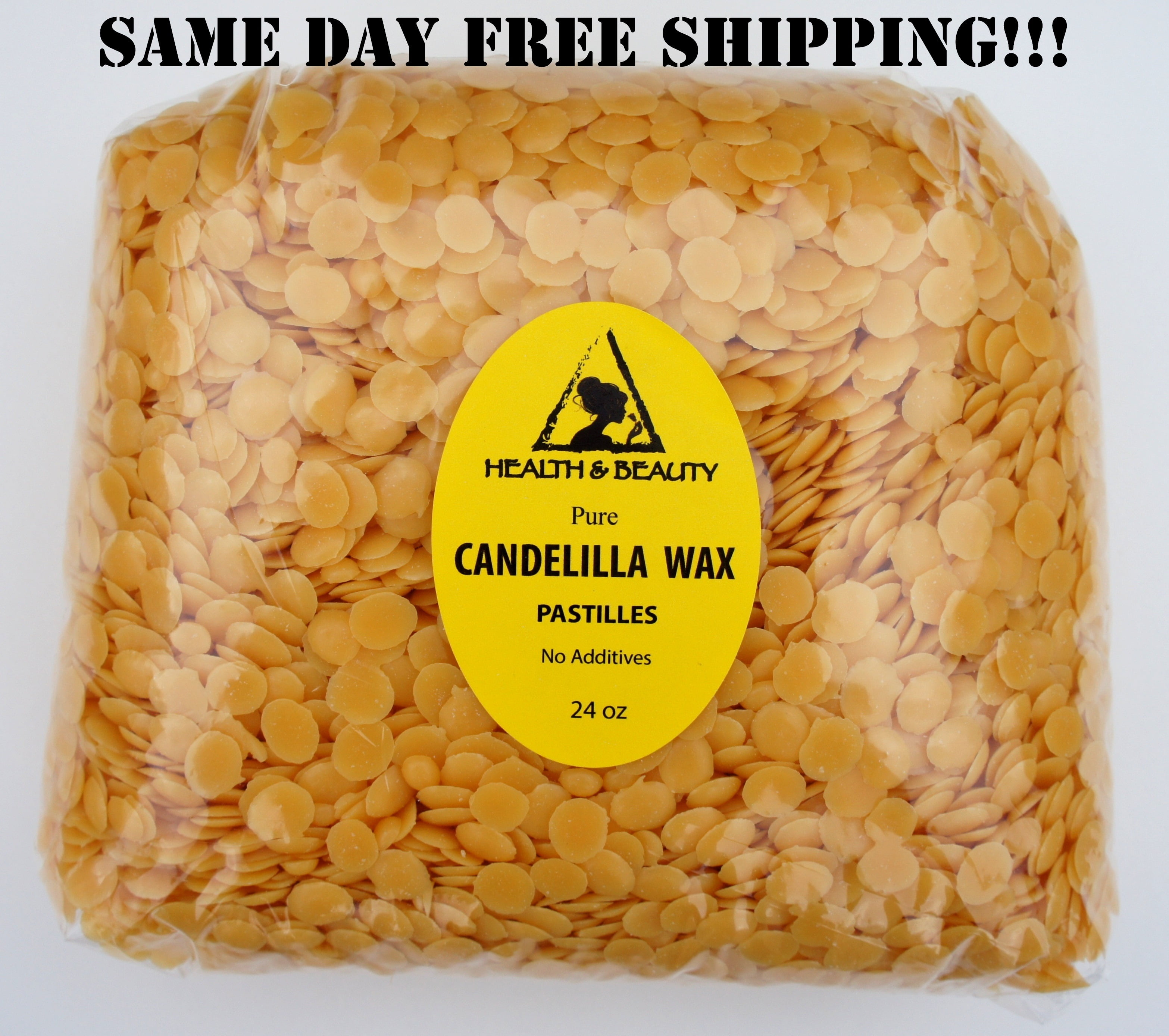 Candelilla wax-100% Natural-Vegan Alternative to Beeswax-8 ounces 