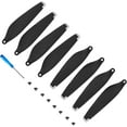 thumbnail image 3 of YISITIAN 16 Pcs Hélices Mises à Niveau Compatibles avec DJI Mini 3 Pro/Mini 4 Pro Pales Accessoires de Remplacement Faible Bruit & Libération Rapide - Argent CJ919-67693, 3 of 8
