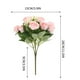 thumbnail image 3 of Bouquets of Roses Silk Flowers Home Decor Vases Flower Arrangements Ornaments Fake Flowers Wedding Flowers, Artificial Rose Bouquets, Silk Rose Arrangements, Home Decor Flowers, Table, 3 of 9
