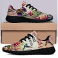 thumbnail image 3 of Happy Mother's Day In Heaven Hummingbirds Shoes Sneakers Black Size 8, 3 of 7