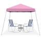 thumbnail image 4 of Costway 3 m x 3 m Pabellón Emergente para Exteriores, Carpa Plegable con Pata Inclinada y Bolsa de Transporte, Montaje Sencillo, Protección Solar UPF50+, Refugio de Sombra para Exteriores, Playa, 4 of 5