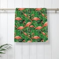 thumbnail image 5 of Wukai Flamingo Lightweight, Quick-Drying Microfiber Towels - Soft and Absorbent for Fitness, Sports, Yoga, Travel, Gym - 2 Pack, Dark Grey, 5 of 8