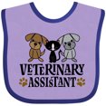 thumbnail image 3 of Inktastic Veterinary Assistant Vet Tech Boys or Girls Baby Bib, 3 of 4