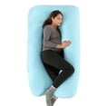 thumbnail image 1 of CradlePlanet Pregnancy Pillow, Maternity Pillow, U-Shape, With Extra Cotton than regular pillows, Fuller, high Quality, 1 of 4