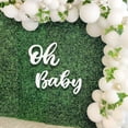 thumbnail image 3 of Oh pegatina de pared de madera para bebé, decoraciones para Baby Shower, Fondo para fiesta de primer cumpleaños, bautizo, suministros de boda, 3 of 4
