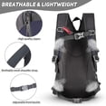 thumbnail image 7 of Cycling Hiking Backpack Water Resistant Travel Backpack Lightweight Small Daypack, 25L, 7 of 7