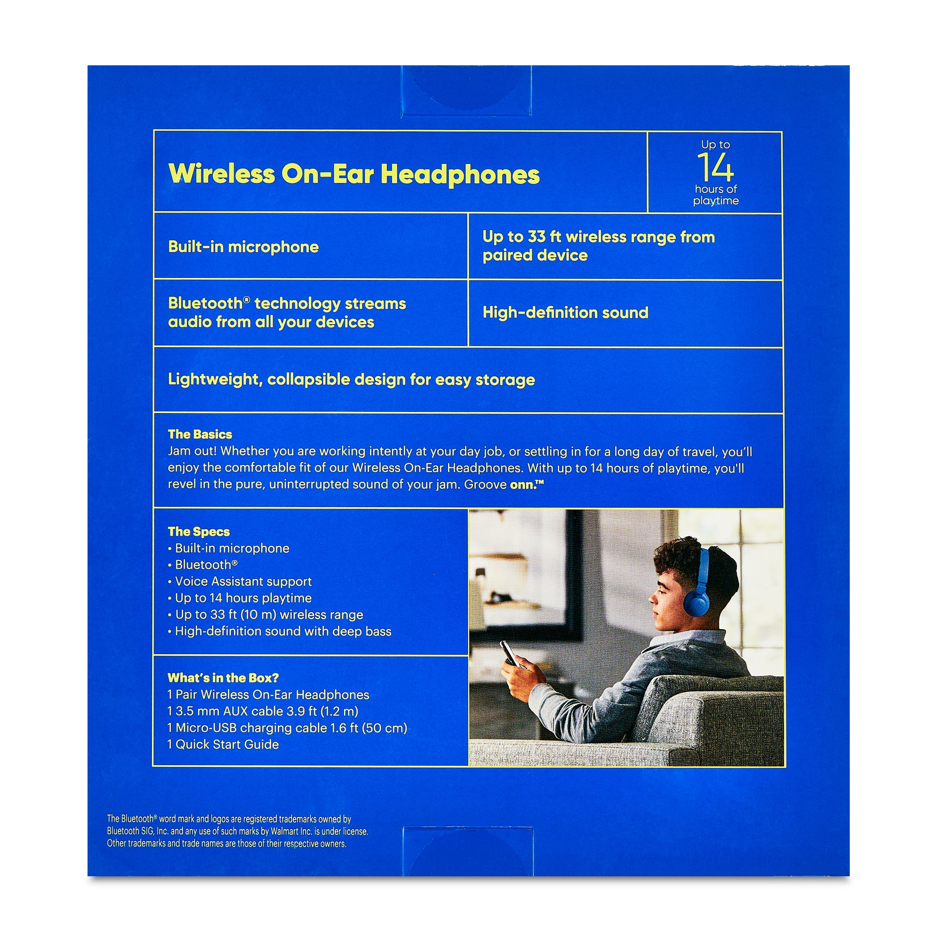 Onn headphones 2025 pairing