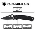 thumbnail image 5 of Cuchillo Plegable Spyderco Para Military 2 con Hoja CPM S45VN de 3.4", 5 of 5