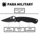 thumbnail image 5 of Cuchillo Plegable Spyderco Para Military 2 con Hoja CPM S45VN de 3.4", 5 of 5