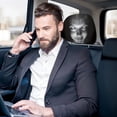 thumbnail image 2 of 2PCS Ghost Face Headrest Covers for Cars,Car Headrest Cover,Face,Head Rest Covers for Cars,Halloween,Print Seat,Stretchy Seat Protector for Auto Interior Decoration Halloween Decorations, 2 of 8