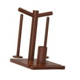 thumbnail image 3 of Porta-hilos de, 2 husos, ahorrador de espacio, estable con espacio para guardar agujas de crochet y soporte para teléfono, hilandero de, 3 of 9