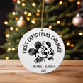 thumbnail image 1 of Custom First Christmas DISNEY Engaged Ornament,First Christmas Disney Engaged Baubles,2025 - As Picture - 1-Pack, 1 of 1