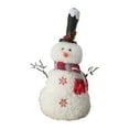 thumbnail image 1 of Figura de Muñeco de Nieve perfecl Decoración Navideña 32 cm, 1 of 8