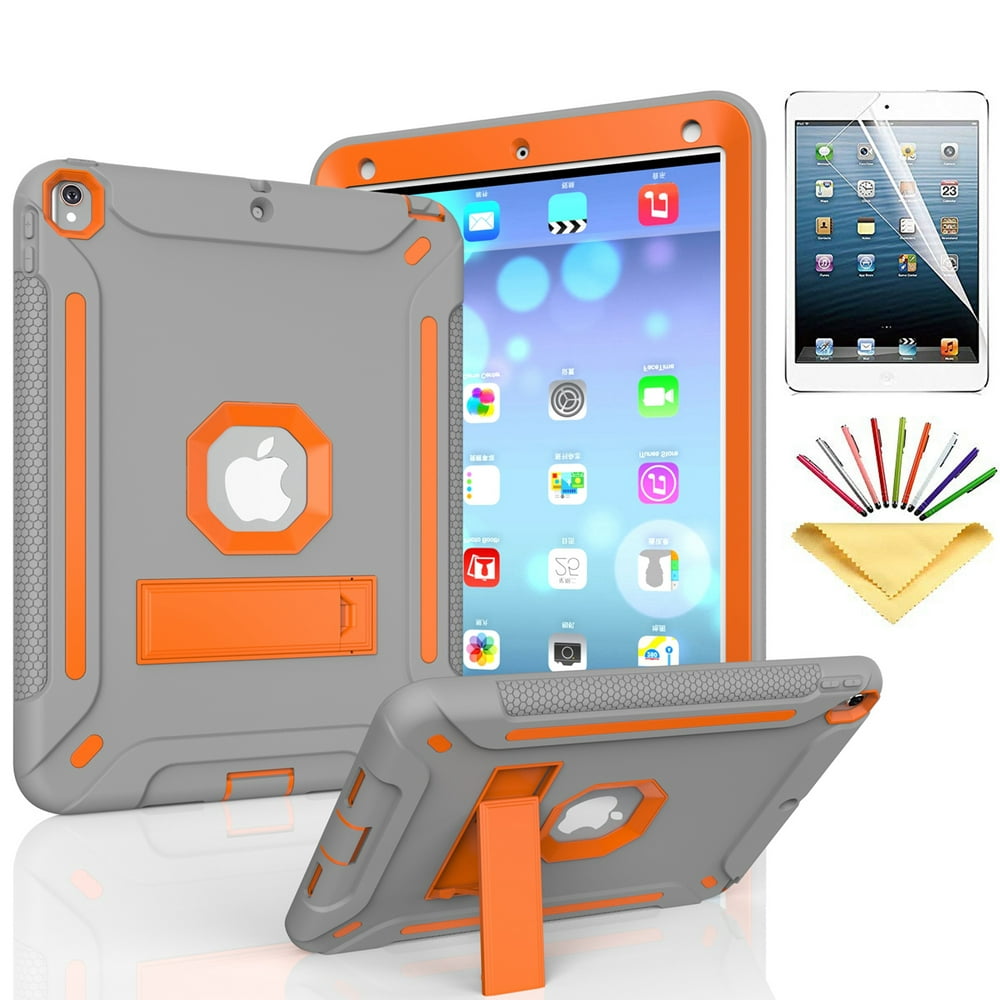iPad Air 2 Case with Soft Screen Protector, Dteck Heavy Duty Shockproof ...