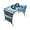 Blue A8, variant on Detachable Pet Grooming Hammock and Bathing Rack Stand Washable Polyester Spandex Fabric Elevated Bed for Small pet Nail Trimming (Black)