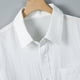 thumbnail image 4 of pstuiky camisetas de hombre, Camisa informal de manga corta con solapa y botones de color liso para hombre ropa de hombre xl, 4 of 9
