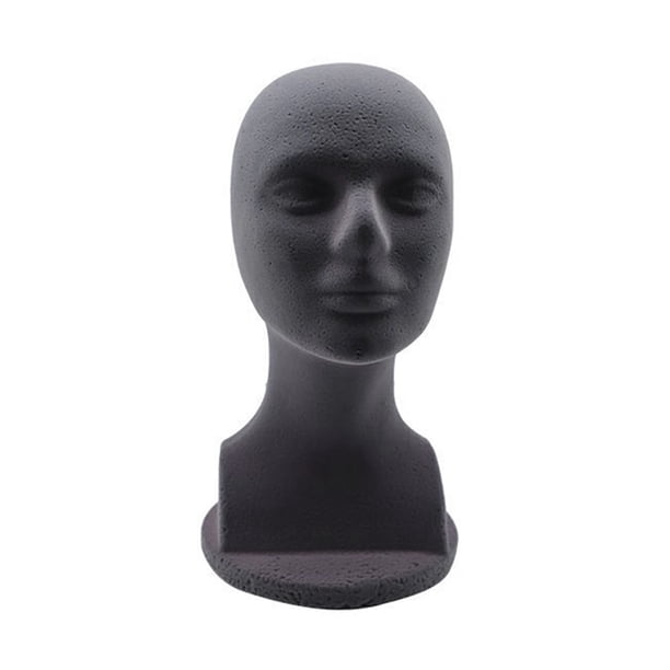 Cabeza práctica maniquí cabeza femenino modelo sombrero wig gafas bufanda conveniente prop