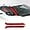Red, variant on TINKI Real Carbon Fiber Windshield Pillar Trim Compatible with Chevrolet Corvette C8 2020-2023, Exterior Window A-Pillar Panel Trim Cover Accessories