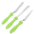 thumbnail image 1 of Toystoory 3 unids/set espátulas de pastel de acero inoxidable Sugarcraft comida repostería espátulas glaseado esparcidor herramientas panadería Cocina y Comedor Verde Toystoory HA062656-03B, 1 of 6