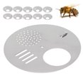 thumbnail image 4 of Round Bee  Door Vent, 10pcs Beehive Entrance Gates Rotatable  for Beekeeping, 4 of 7
