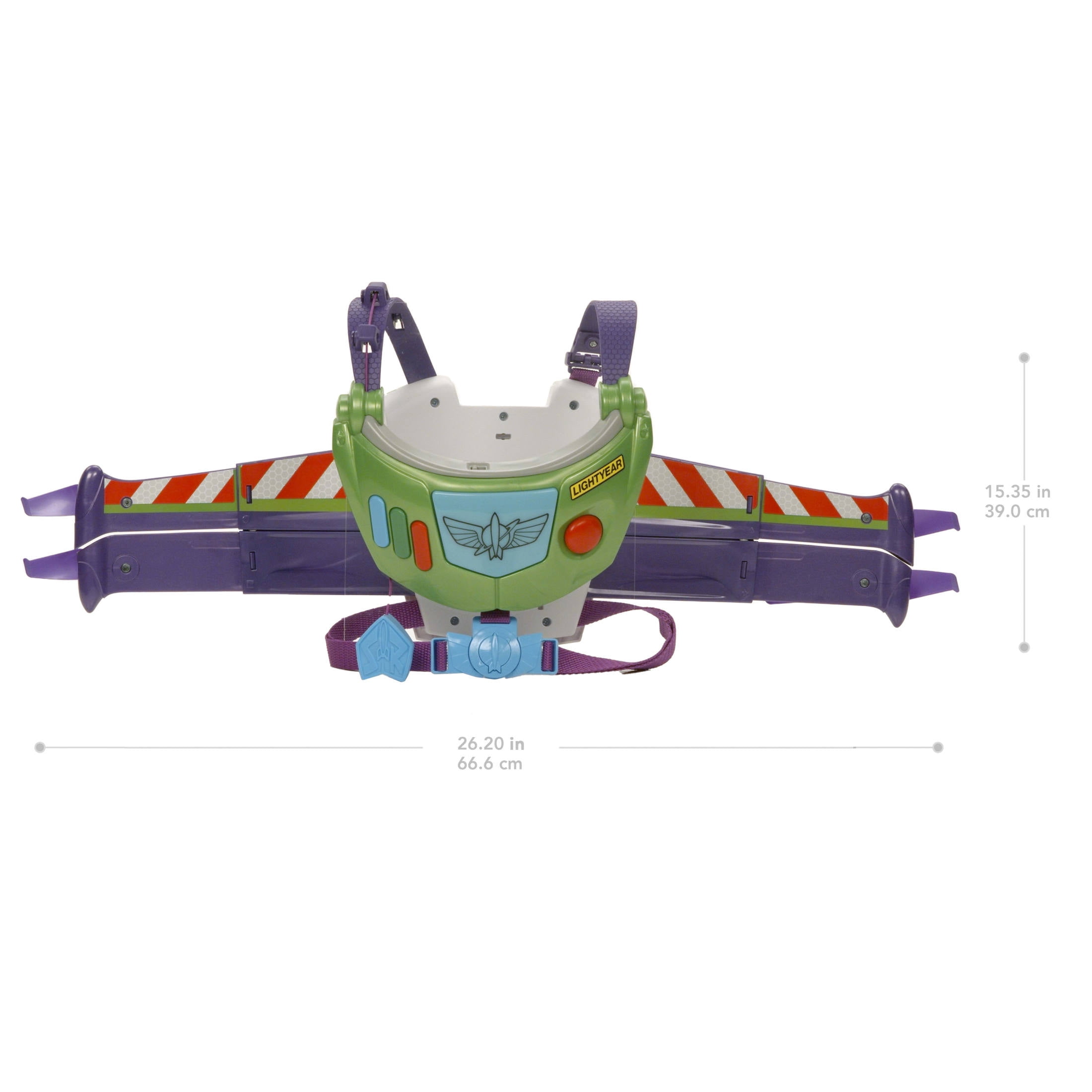 Disney and Pixar Toy Story 5 Hi-Tech Space Ranger Jetpack, Kids Role Play Gear with Lights & Sounds