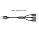 thumbnail image 3 of Multi Charging Cable Multi USB Cable USB Charging Cable Nylon Braided Universal 3/4/5 in1 Multi Charger Cable Adapter, 3 of 5