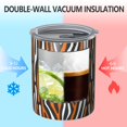 thumbnail image 2 of Leopard 12oz Stainless Steel Coffee Mug – Double-Wall Insulated Cup with Spill-Resistant Lid, 360° Full-Print Design, Keeps Drinks Hot & Cold for Home, Office, Travel,Thanksgiving,Christmas, 2 of 5