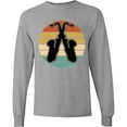thumbnail image 3 of Inktastic Saxophone Music Vintage Band Long Sleeve T-Shirt, 3 of 5