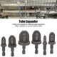 thumbnail image 3 of 6pcs Tube Expander Bearing Steel Hex Handle Air Conditioner Copper Pipe Stamping Tool Set Multifunction Copper Pipe Tornado Tool, 3 of 5