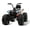 White, variant on Electric ATV 24v Quad Ride on Toy – 4WD Battery Powered Vehicle with Dual 7AH Batteries, 4×80w Strong Motors, EVA Rubber Wheels, Handlebar Throttle, LED Lights & Built-in Music,Blue