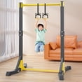 thumbnail image 2 of solautey Pull Up Bar Station Assistive Trainer, Multi-Function Adjustable Height Dip Station for Home Gym Workout, Strength Training Fitness Equipment, Pull Up Stand 400LBS, 2 of 9