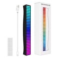 thumbnail image 1 of Sound Reactive LED Light Bar RGB Colorful APP Control Audio Music Rhythm Dynamic Strip Light for Car Gaming PC TV Room, 1 of 5