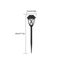 thumbnail image 3 of Luz Solar de tierra para exteriores, luz impermeable para pastizales de jardín, Villa para exteriores, luz para pastizales, luz para camino de jardín, 3 of 3