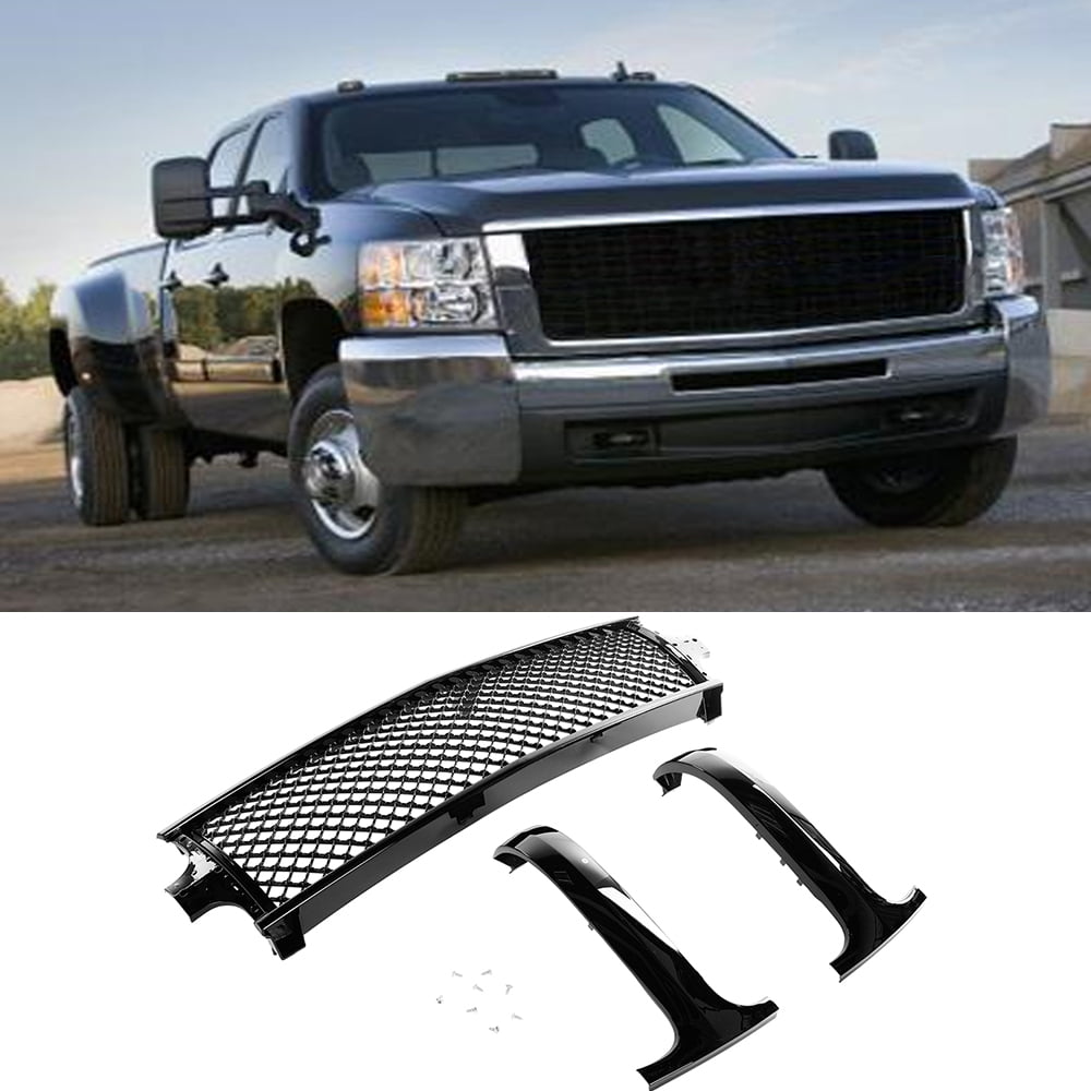 For Chevy C1500/C2500 Suburban Bumper Step Pad 1994-1999 Rear 1-Piece Type Black 