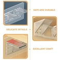 thumbnail image 2 of Raindrops Shelf Pin Cabinet Pegs Transparent 4Pcs Shelves, 2 of 8