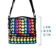thumbnail image 4 of Wildkin Two Compartment Insulated Reusable Kids Lunch Bag for Boys & Girls, BPA Free, Includes Shoulder Strap (Rainbow Hearts Pink), 4 of 6