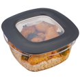 thumbnail image 4 of Recipiente Rubbermaid Premier para almacenamiento de alimentos, 1,2 L, gris, sin BPA, 4 of 6