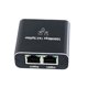 thumbnail image 3 of Divisor de concentrador de 1 a 2 cables, uso práctico, 1000Mbps, 2 vías, fácil de llevar, conector divisor Ethernet para cajas de TV Cat7 Cat8 CUTICAT Adaptador divisor de red, 3 of 7