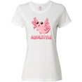 thumbnail image 3 of Inktastic Axolittle- Cute Baby Axolotl Women's T-Shirt, 3 of 5