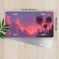 thumbnail image 2 of 1 Pcs 2D Flat License Plate Covers & Frames, Sunset over Palm For Decorative Front, Waterproof For Decoration Aluminum License Plate Covers & Frames Cover For Men Women, 12" X 6", 2 of 6