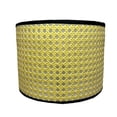 thumbnail image 4 of Pantalla de tambor de lino Yuyangstore lámpara colgante 25cmx18cm amarillo, 4 of 8