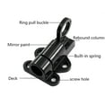 thumbnail image 4 of 2 Pcs Spring Latch Bolt,Automatic Latch Lock,Spring Latch Lock,Automatic Spring Latch, 4 of 9