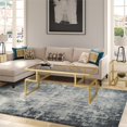 thumbnail image 4 of Henn&Hart Metal Hollywood Gold Coffee Table with Glass Top, 4 of 6