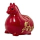 thumbnail image 5 of Estatua de caballo, alcancía, colección de alcancías, figurita, tarro para dinero, hermosa mesa Rojo, 5 of 9
