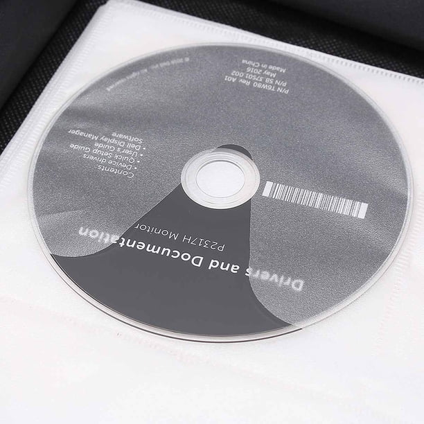 400/520 Discs Portable Zipper CD DVD Case Card Holder Storage