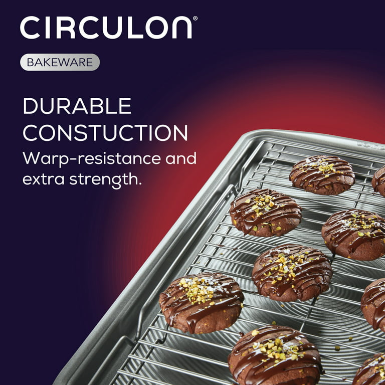 Circulon Bakeware Baking Sheet Pan and Cooling Rack Set