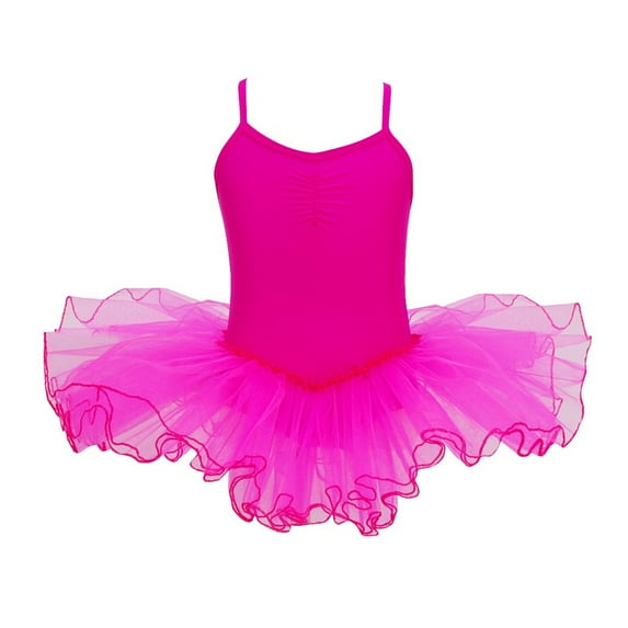 Alvivi Kids Girls Princess Tutu Ballet Dance Dress Leotard Dancewear SZ 2-12