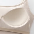 thumbnail image 6 of Women's Shelf Bra Tank Top, Adjustable Spaghetti Strap Cami with Built-In Bra, Soft Padded Layering Camisole for Summer, Beige, 6 of 8