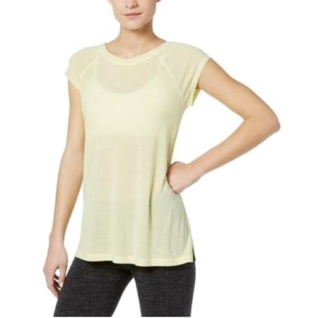Calvin Klein Performance Women's Cap-Sleeve Strappy-Back T-Shirt (XS)