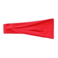 thumbnail image 4 of Red Headband for Women and Men Sport Headbands for Women Men Elastic Soft Fabric Non Slip Hair Bands Hair Warp for Daily Workout Yoga Running Sports Unisex, 4 of 4